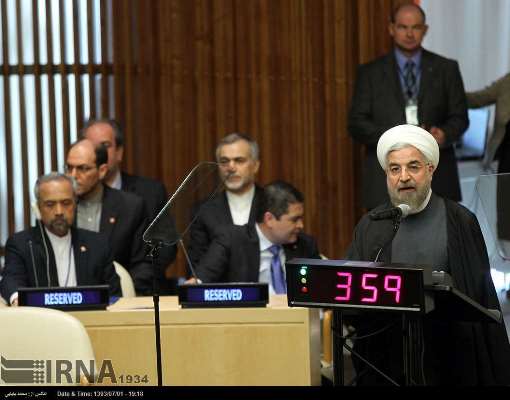 روحانی در نشست سران برای تغییرات آب و هوا